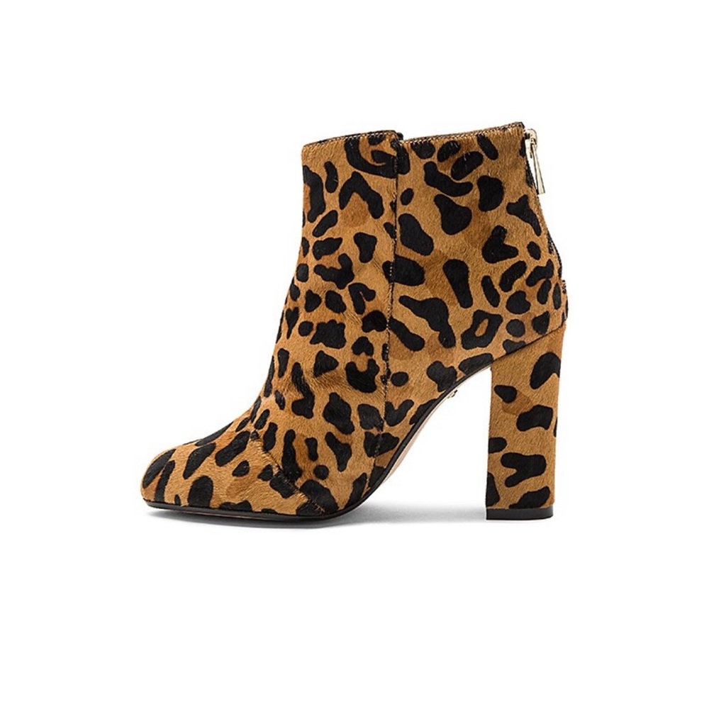 RAYE Ivy Pony Hair Booties Leopard - Picture 3 of 10